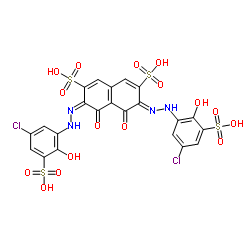 氯代磺酚C结构式