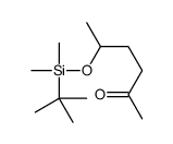 5-[tert-butyl(dimethyl)silyl]oxyhexan-2-one结构式