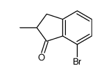 7-溴-2-甲基-1-茚酮结构式