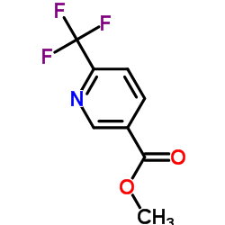 6-三氟甲基烟酸甲酯结构式
