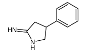 3-phenyl-3,4-dihydro-2H-pyrrol-5-amine结构式
