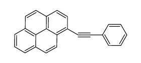 1-(2-phenylethynyl)pyrene结构式
