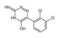 3-氨基-6-(2,3-二氯苯基)-1,2,4-三嗪-5(2H)-酮结构式