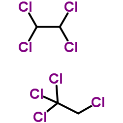 1,1,1,2-Tetrachloroethane-1,1,2,2-tetrachloroethane (1:1) Structure