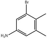 3-溴-4,5-二甲基苯胺结构式
