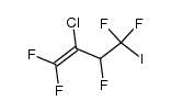 2-chloro-1,1,3,4,4-pentafluoro-4-iodo-but-1-ene Structure
