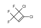 1,4-dichloro-3,3,4-trifluoroyclobutene Structure