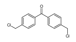 bis[4-(chloromethyl)phenyl]methanone结构式