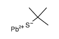 Pb(S-t-C4H9)2 Structure