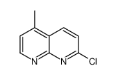 2-Chloro-5-methyl-1,8-naphthyridine结构式