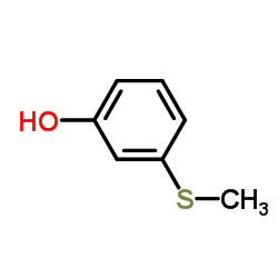 3-(甲硫基)苯酚结构式