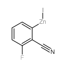 2-CYANO-3-FLUOROPHENYLZINC IODIDE structure