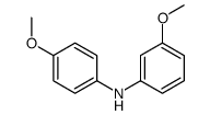 3-甲氧基-N-(4-甲氧苯基)苯胺图片