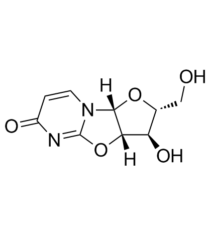 2,2'-脱水尿苷结构式