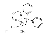 (Trimethylsilylmethyl)triphenylphosphonium iodide Structure