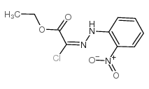 2-氯-2-[2-(2-硝基苯基)亚肼基]乙酸乙酯结构式