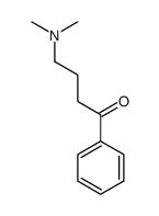 4-Dimethylamino-1-phenyl-1-butanone结构式
