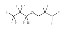1,2-二溴五氟丙基-2,2,3,3-四氟丙醚结构式