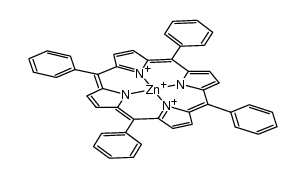 zinc(II) meso-tetraphenylporphine cation radical Structure