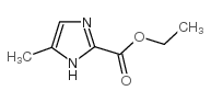 4-甲基-1H-咪唑-2甲酸乙酯结构式