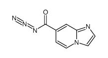 imidazo[1,2-a]pyridine-7-carbonyl azide Structure
