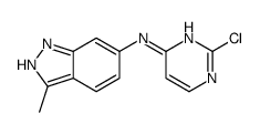 N-(2-chloropyrimidin-4-yl)-3-methyl-2H-indazol-6-amine Structure