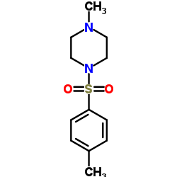 1-Methyl-4-(toluene-4-sulfonyl)-piperazine Structure