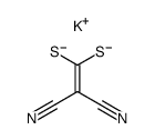 potassium 1,1-dicyanoethylene-2,2-ditholate Structure