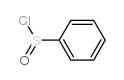 Benzenesulfinic chloride Structure