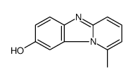 (9CI)-1-甲基吡啶并[1,2-a]苯并咪唑-8-醇结构式