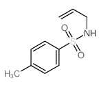 N-烯丙基对甲苯磺酰胺结构式