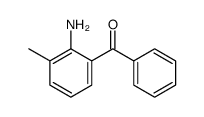2-Amino-3-methylbenzophenone结构式