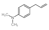 Benzenamine,N,N-dimethyl-4-(2-propen-1-yl)- Structure
