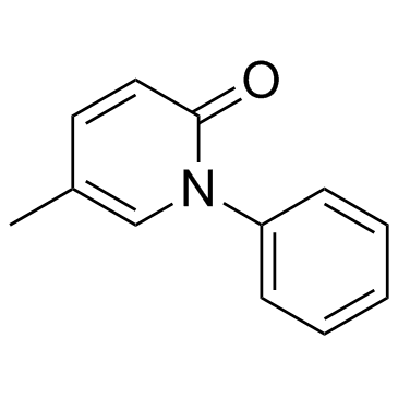 吡非尼酮结构式