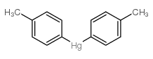 bis(4-methylphenyl)mercury Structure