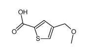 4-(methoxymethyl)thiophene-2-carboxylic acid Structure