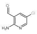 2-Amino-5-chloronicotinaldehyde Structure