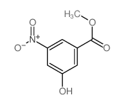 3-羟基-5-硝基苯甲酸甲酯结构式