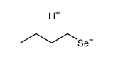 lithium n-butylselenolate Structure