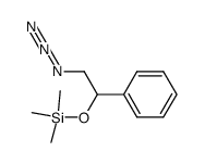 2-azido-1-phenyl-1-(trimethylsilyloxy)ethane Structure