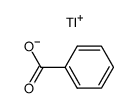 thallium benzoate Structure