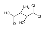 (2S,3S)-2-amino-4,4-dichloro-3-hydroxybutanoic acid Structure