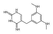5-[[3,5-bis(methylamino)phenyl]methyl]pyrimidine-2,4-diamine Structure