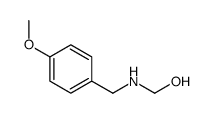 [(4-methoxyphenyl)methylamino]methanol结构式
