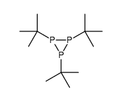 1,2,3-tritert-butyltriphosphirane Structure