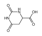 DL-Dihydroorotic acid Structure