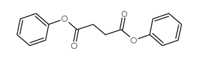 Butanedioic acid,1,4-diphenyl ester Structure