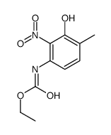ethyl N-(3-hydroxy-4-methyl-2-nitrophenyl)carbamate Structure