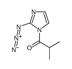 1-(2-azidoimidazol-1-yl)-2-methylpropan-1-one Structure
