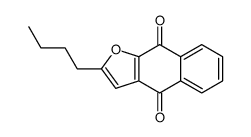 2-butylbenzo[f][1]benzofuran-4,9-dione Structure